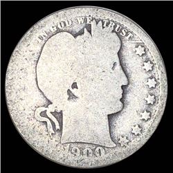 1900-O Barber Silver Quarter NICELY CIRCULATED