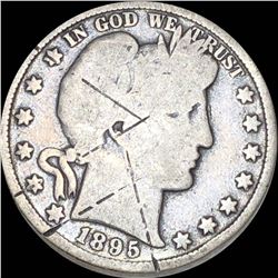 1895 Barber Half Dollar NICELY CIRCULATED