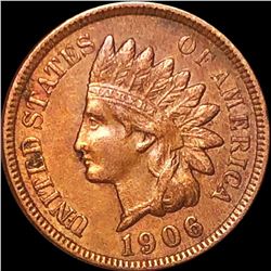 1906 Indian Head Penny NEARLY UNCIRCULATED