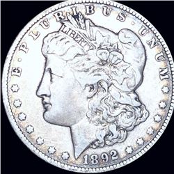 1892 Morgan Silver Dollar LIGHTLY CIRCULATED