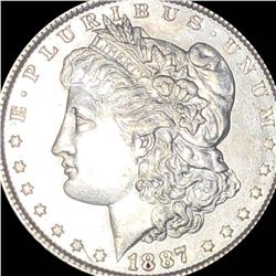 1887 Morgan Silver Dollar UNCIRCULATED
