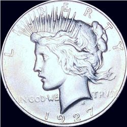 1927-D Silver Peace Dollar CLOSELY UNCIRCULATED