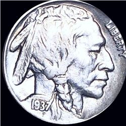 1937 Buffalo Head Nickel LIGHTLY CIRCULATED
