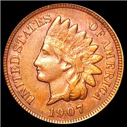 1907 Indian Head Penny LIGHTLY CIRCULATED