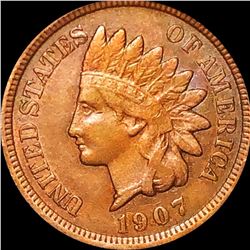 1907 Indian Head Penny LIGHTLY CIRCULATED