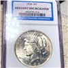 Image 1 : 1924 Silver Peace Dollar NGC - BU