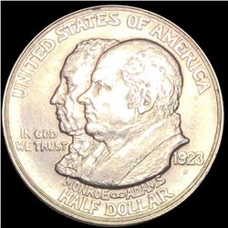 1923-S Monroe Half Dollar CLOSELY UNCIRCULATED