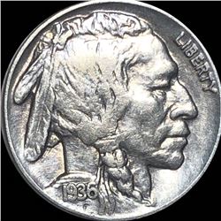1936 Buffalo Head Nickel LIGHTLY CIRCULATED