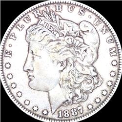 1887 Morgan Silver Dollar LIGHTLY CIRCULATED