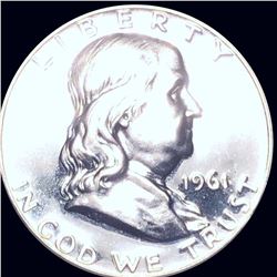 1961 Franklin Half Dollar GEM PROOF