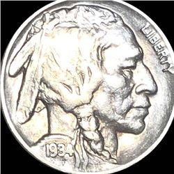 1934 Buffalo Head Nickel LIGHTLY CIRCULATED