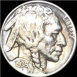 1936 Buffalo Head Nickel LIGHTLY CIRCULATED