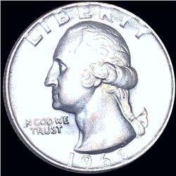 1966 Washington Silver Quarter CLOSELY UNC
