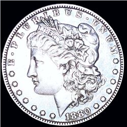 1880 Morgan Silver Dollar CLOSELY UNCIRCULATED