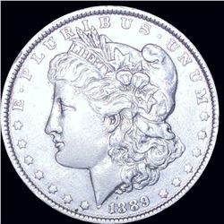 1889 Morgan Silver Dollar NEARLY UNCIRCULATED
