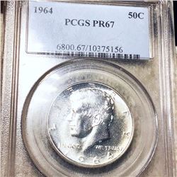1964 Kennedy Half Dollar PCGS - PR67