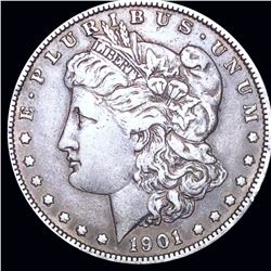 1901-S Morgan Silver Dollar LIGHTLY CIRCULATED