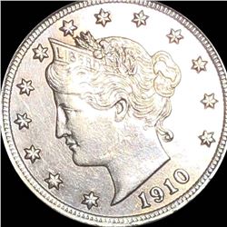 1910 Liberty Victory Nickel LIGHTLY CIRCULATED