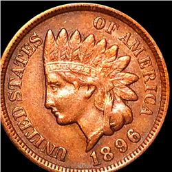 1896 Indian Head Penny LIGHTLY CIRCULATED