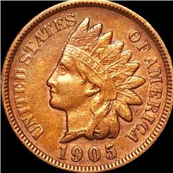 1905 Indian Head Penny ABOUT UNCIRCULATED