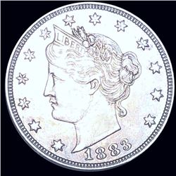 1883 Liberty Victory Nickel ABOUT UNCIRCULATED