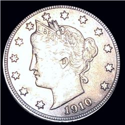 1910 Liberty Victory Nickel LIGHTLY CIRCULATED