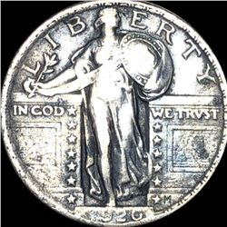 1920 Standing Liberty Quarter LIGHTLY CIRCULATED