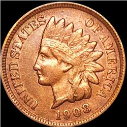 1908 Indian Head Penny NEARLY UNCIRCULATED