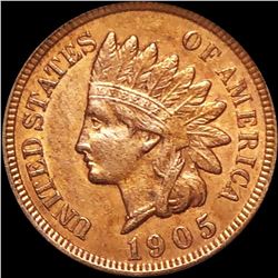 1905 Indian Head Penny CLOSELY UNCIRCULATED
