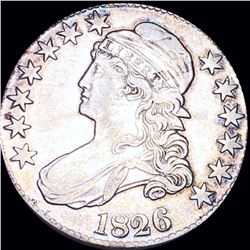 1826 Capped Bust Half Dollar XF