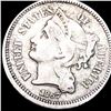 Image 1 : 1867 Three Cent Nickel NICELY CIRCULATED