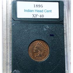 1895 Indian Head Penny ERICKSON COLLECTION - XF40