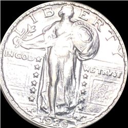 1926-S Standing Quarter CLOSELY UNCIRCULATED