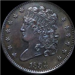 1834 Classic Head Half Cent UNCIRCULATED