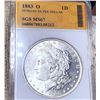 Image 1 : 1883-O Morgan Silver Dollar SGS - MS67