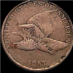1857 Flying Eagle Cent NICELY CIRCULATED