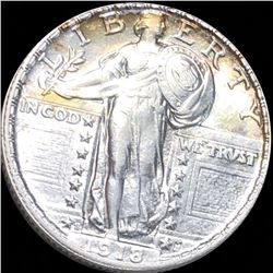 1918-S Standing Liberty Quarter CLOSELY UNC
