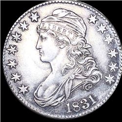 1831 Capped Bust Half Dollar CLOSELY UNC