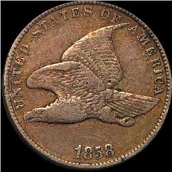 1858 Flying Eagle Cent LIGHTLY CIRCULATED