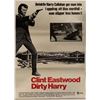 Image 1 : Dirty Harry Re-Release 1975 (Swedish Version) Poster 39 x 27 1/2 in.