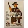 Image 1 : A Fistfull Of Dollars Poster Australian One Sheet on Linen
