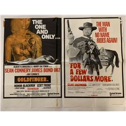 James Bond 007 Goldfinger / For A Few Dollars More Posters