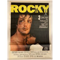 Rocky Movie Poster (Spanish) 39 1/2 x 27 1/2 in.