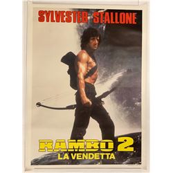 Rambo: First Blood Part II (Tri-Star, 1985). Italian 2 - Folio (39" X 55")
