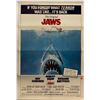 Image 1 : Jaws Poster 41 x 27 in. Re-Release