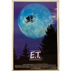 E.T. The Extra Terrestrial Poster on Linen 40 x 26 1/2 in
