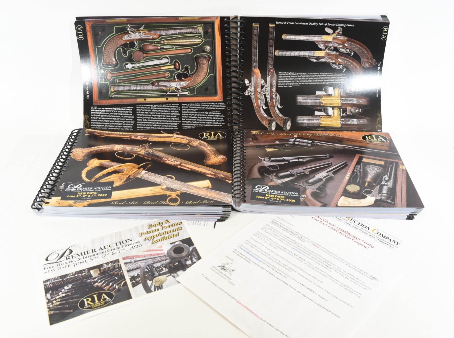 Rock Island Auction Catalogs