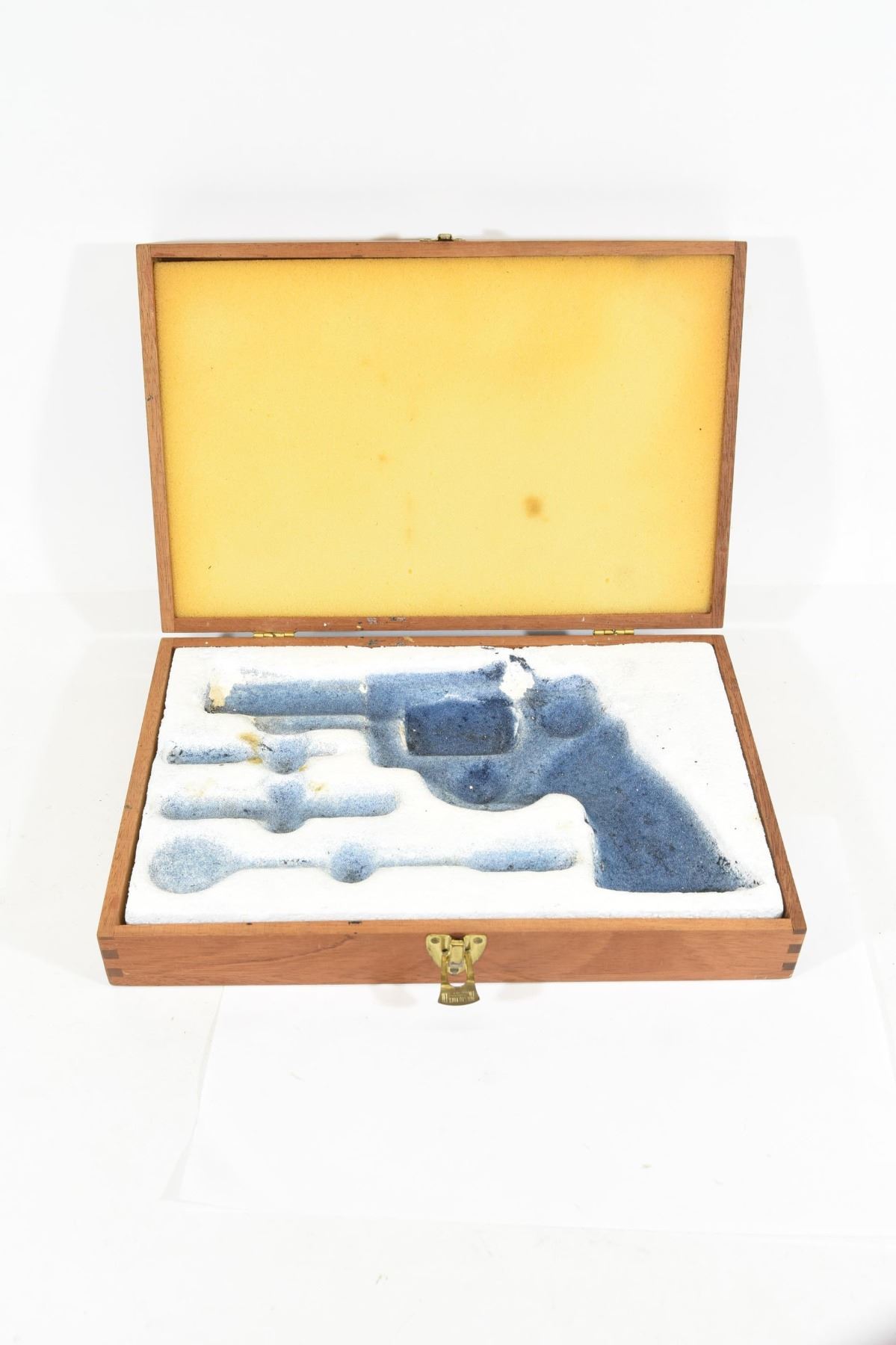 Mahogany Revolver Box for S&W Pistols