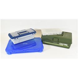 Four Tackle Boxes