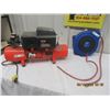 Image 1 : 2 items, Pro Air - 1.5 HP 3 Gal Air Compressor & 50' 1/4" Air Hose Reel